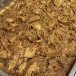 Apple Crisp Cookie Bread Pudding
